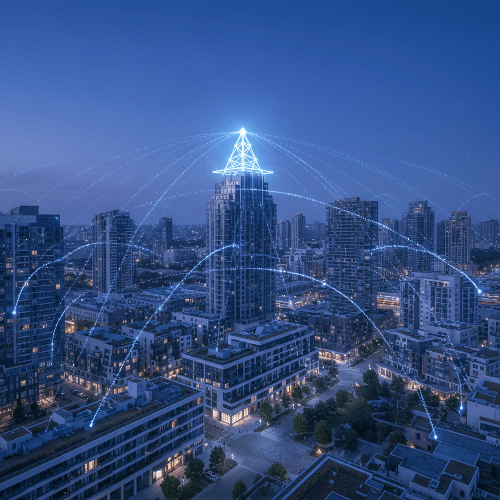 City telemetry concept for smart meters